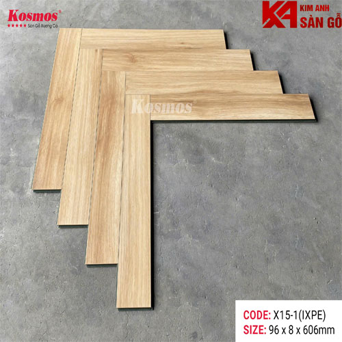 Sàn Gỗ Xương Cá Kosmos 8mm X15-1